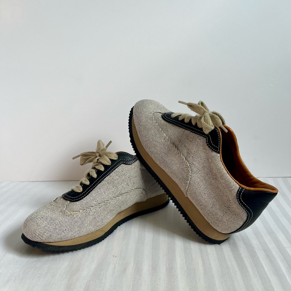 Auth HERMES Women’s Quick H Logo Sneakers